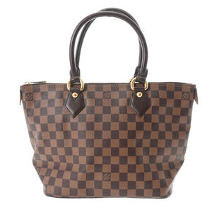 Louis Vuitton Damier Saleya Brown Canvas Handbag